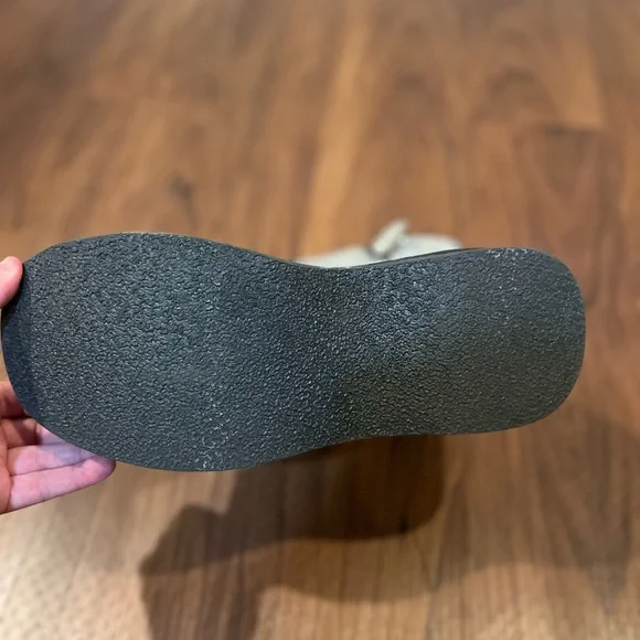 Silver Platform Lace-Up Boots - Picture 6 of 6